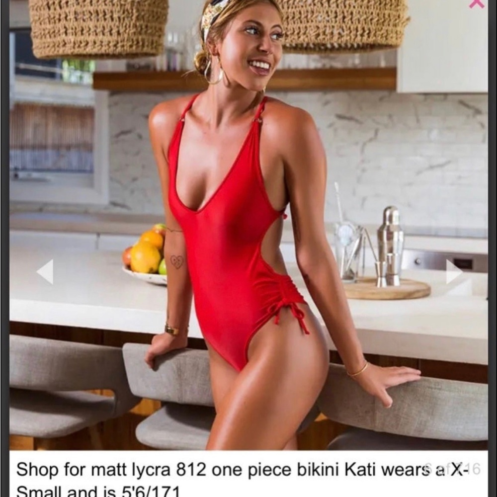 NWT Wicked Weasel one piece bikini